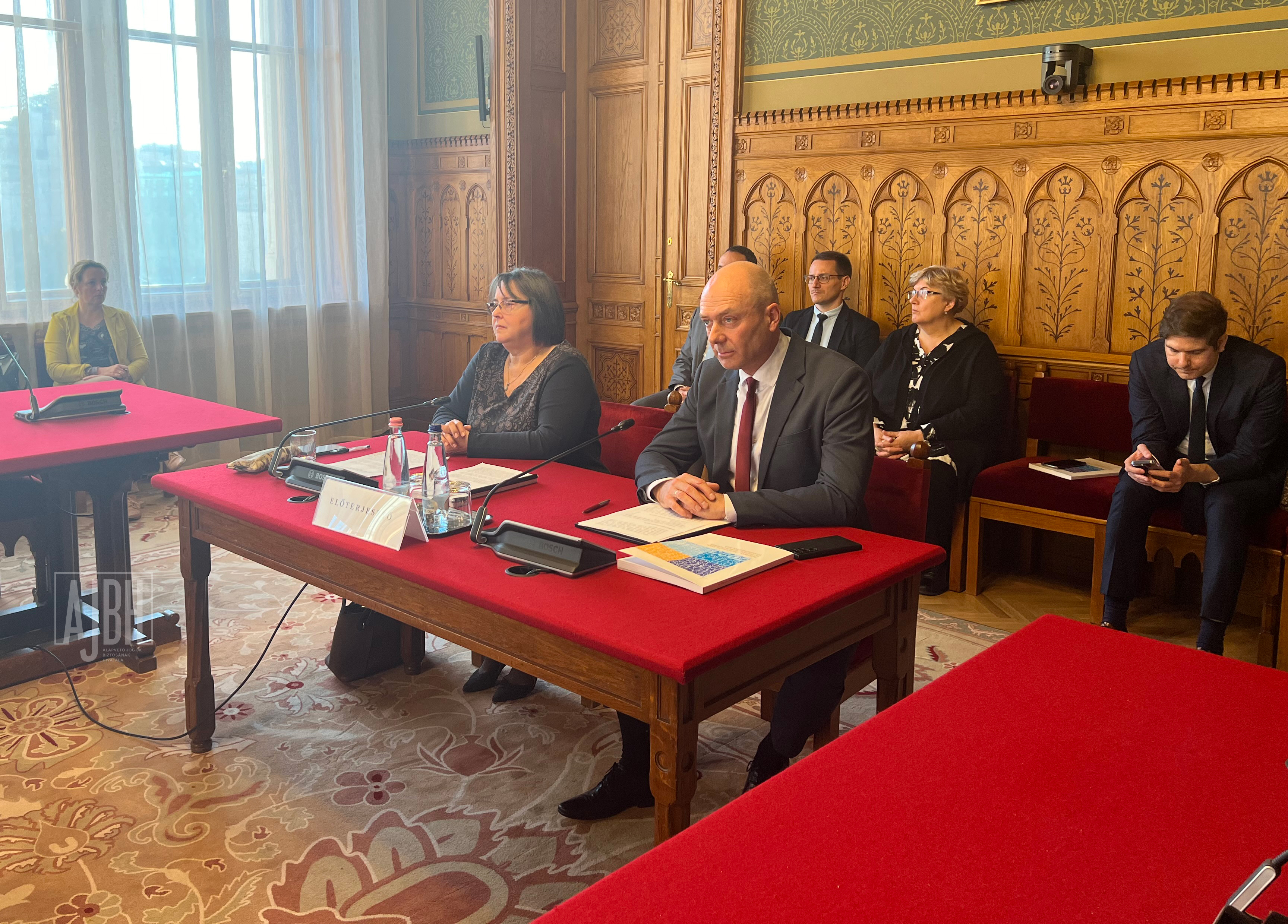 The Commissioner for Fundamental Rights of Hungary and the Deputy Commissioner for the Rights of National Minorities Attend the Meeting of the Parliamentary Committee on Nationalities in Hungary